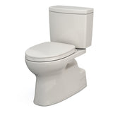 TOTO MS474124CUFG#11 Vespin II 1G Two-Piece Toilet with SS124 SoftClose Seat, Washlet+ Ready, Colonia White