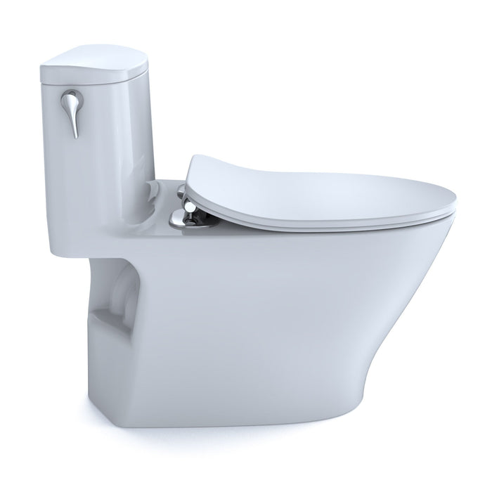TOTO MS642234CEFG#01 Nexus One-Piece 1.28 GPF Universal Height Toilet with SoftClose Seat, Washlet+ Ready